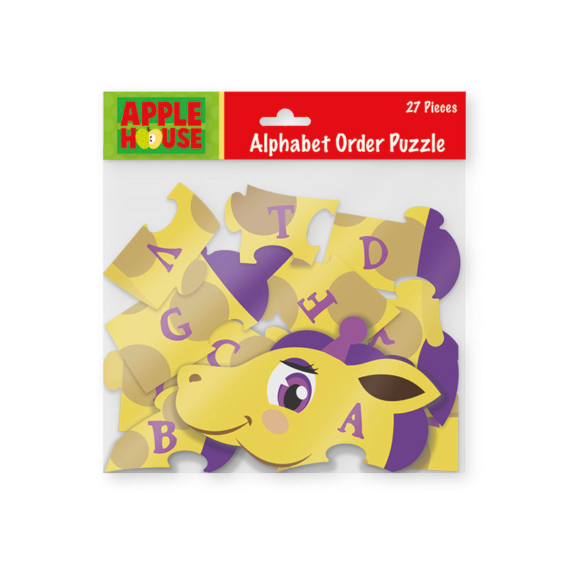 Apple House Alphabet Order Puzzle