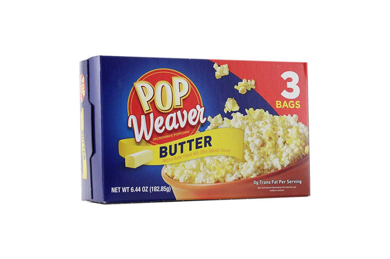Popcorn Butter Pop Weaver 3 Pack