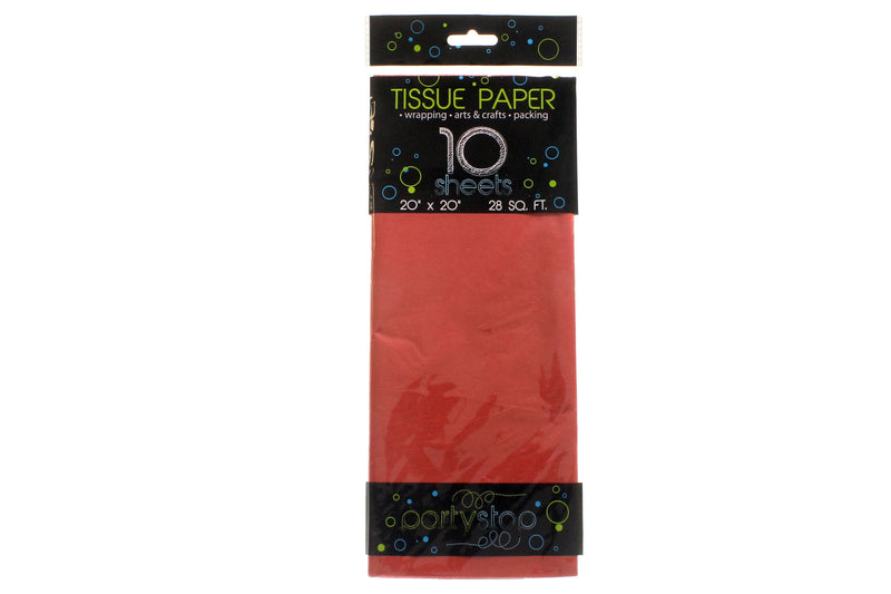 Tissue Paper 10 Sht. Red