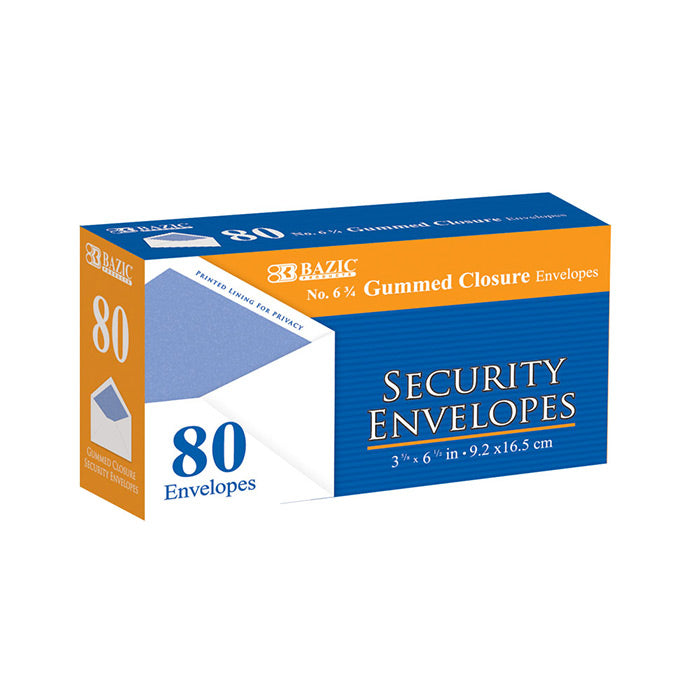 Bazic Security Envelopes