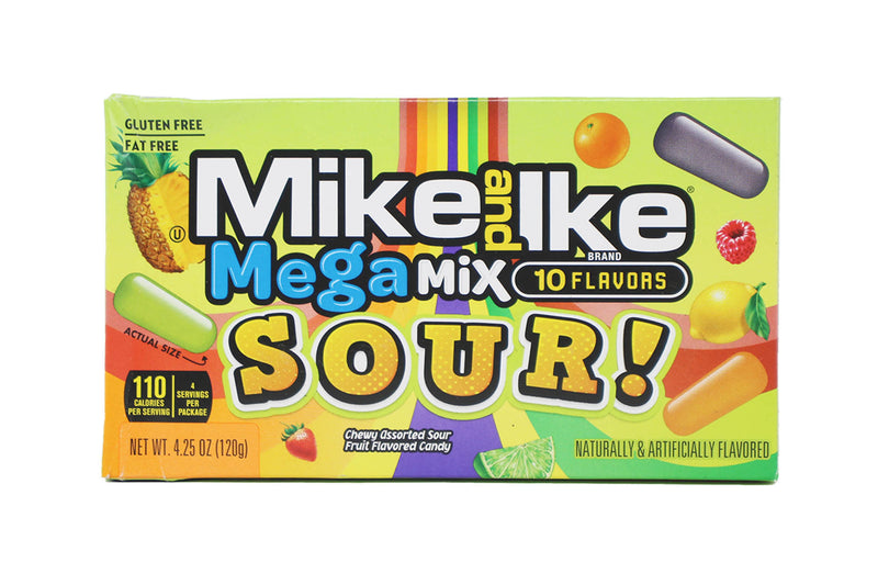 MIKE & IKE MEGA MIX SOUR 12/4.25 OZ