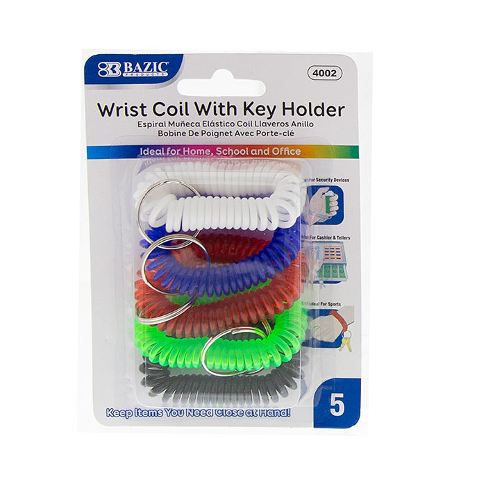 Wrist Coil With Key Holder