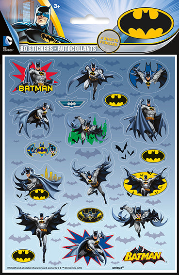 4 Batman Stckr Sheet