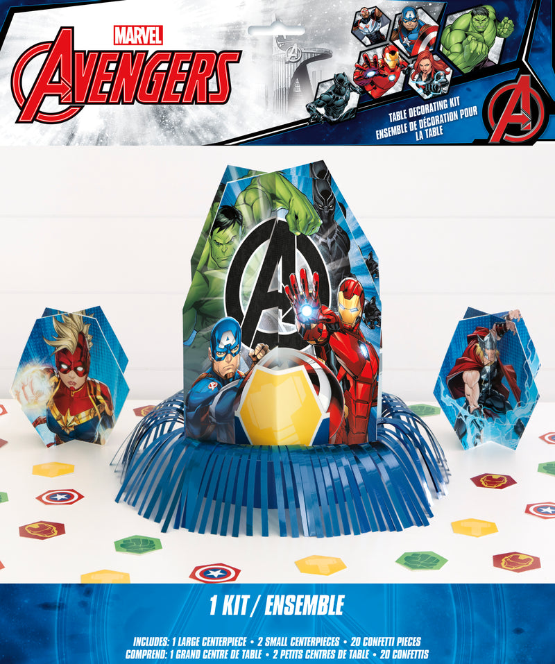 AVENGERS TABLE DECOR KIT-CDU