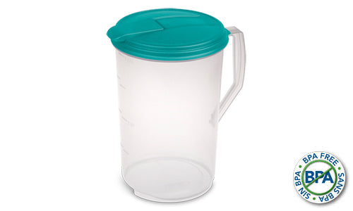 Clear Round Pitcher