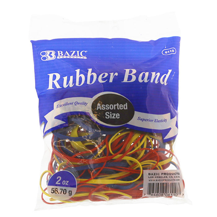 Bazic Bag of Rubber Bands