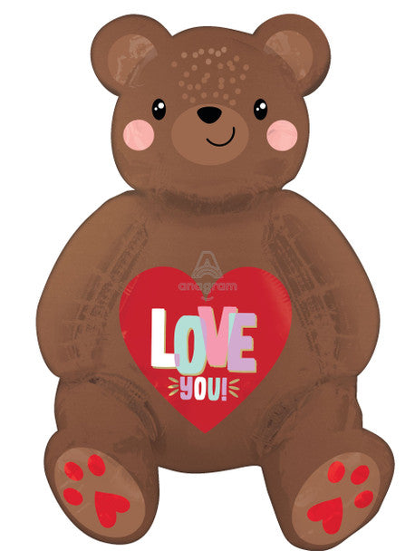 20"A Love Bear Sitting Pkg