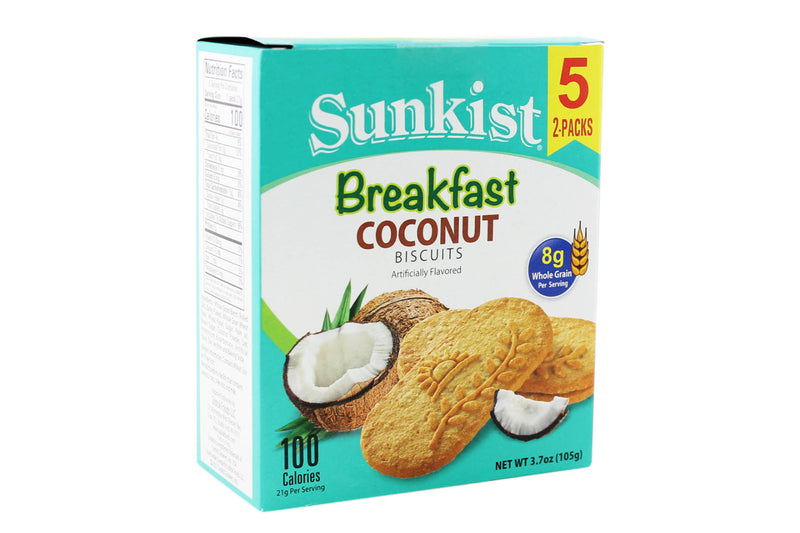 Sunkist Breakfast Bars Coconut