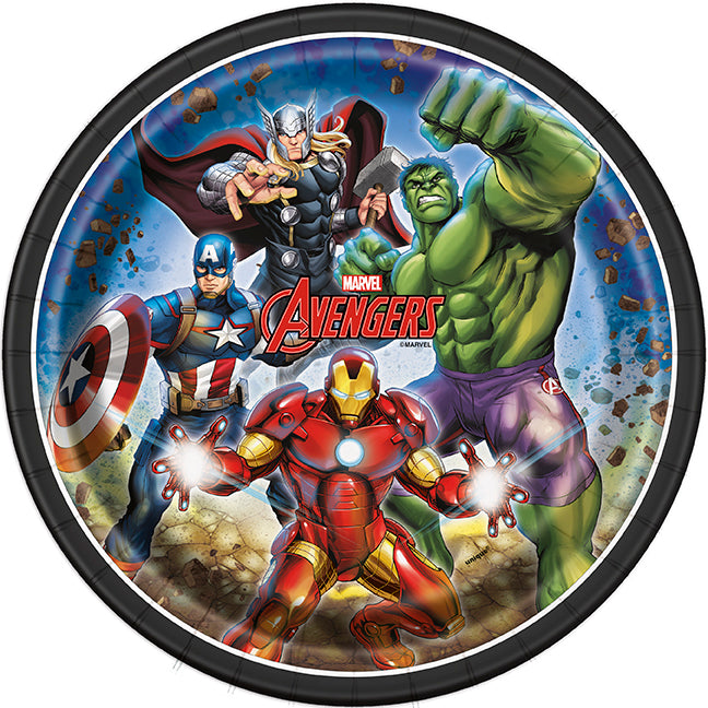 Avengers Plates Large