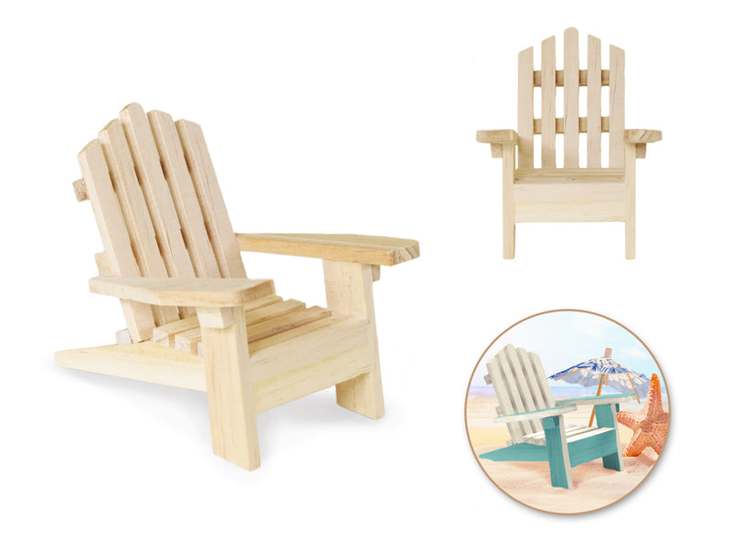 Mini Adirondack Chair Wood Craft