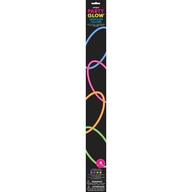 Glow Necklaces 4 Pack