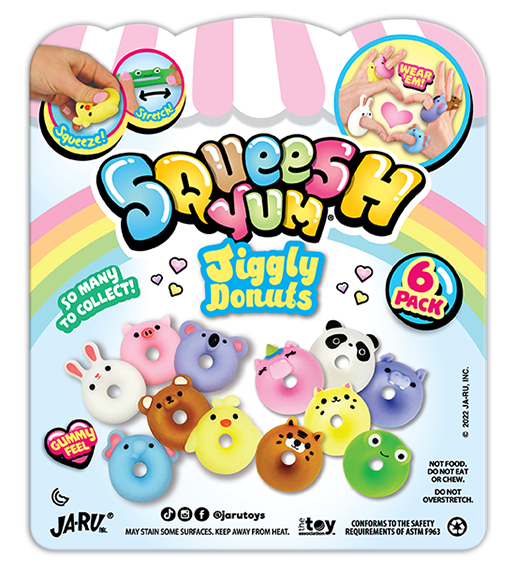 Squeezy Yum Jiggly Donuts