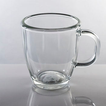 Clear Glass Coffee Mug