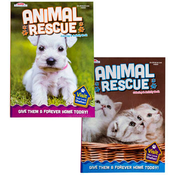 Color Activity Book Animal Rescue