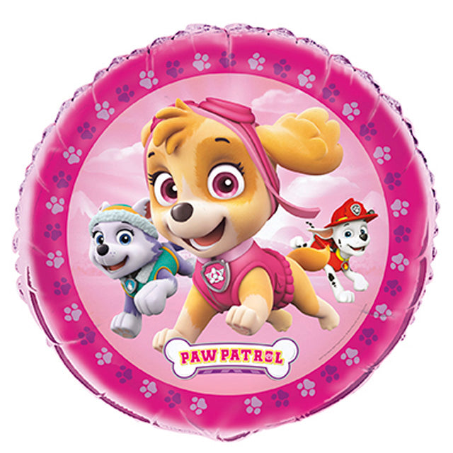 Paw Patrol Girl Foil Balloon