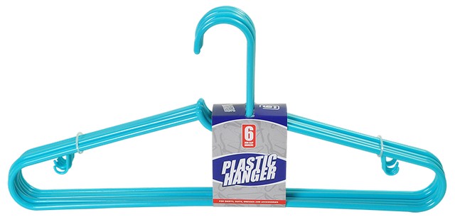 Blue Hanger 6 Pack