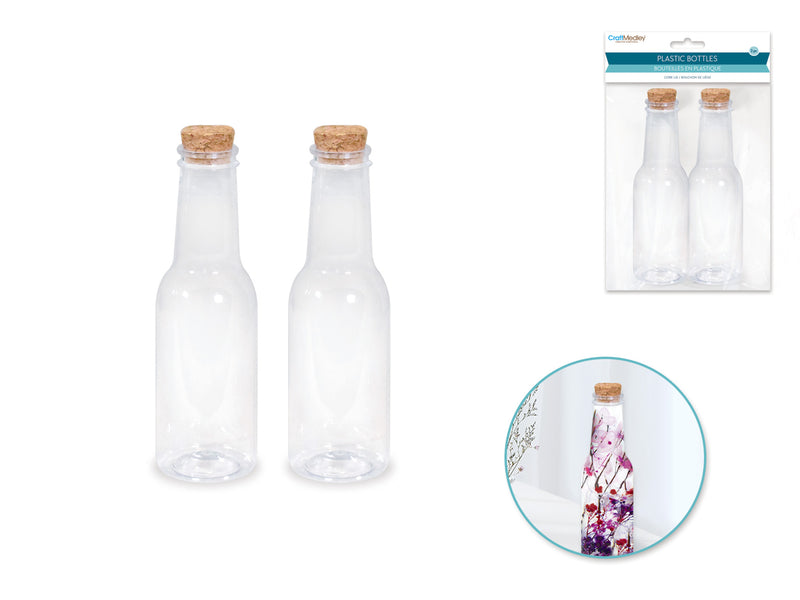 Plastic Bottle With Cork Top