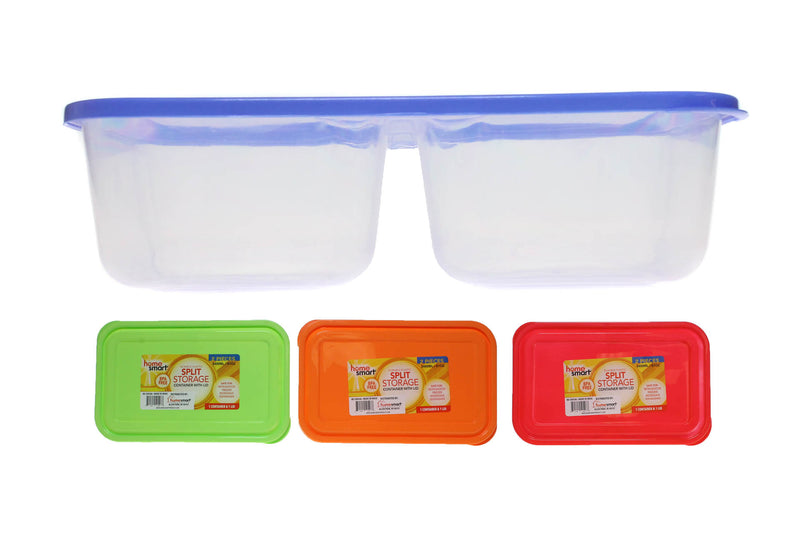 Plastic Container With Divider