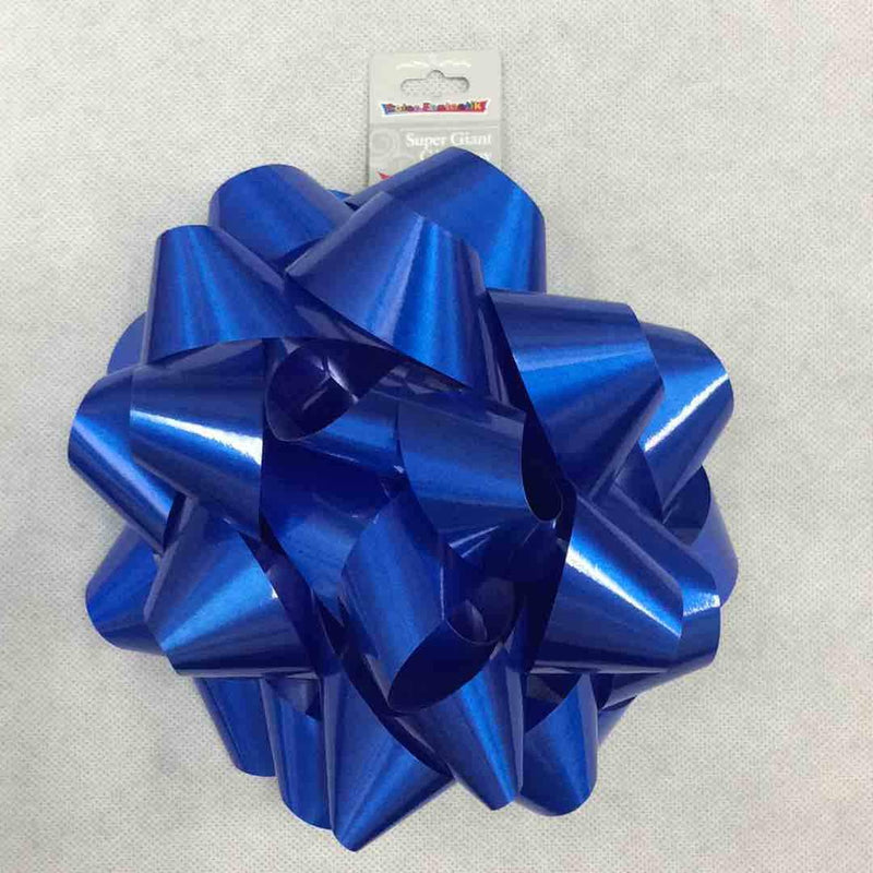 Royal Blue Jumbo Star Bow