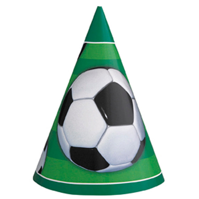 3D Soccer Party Hats