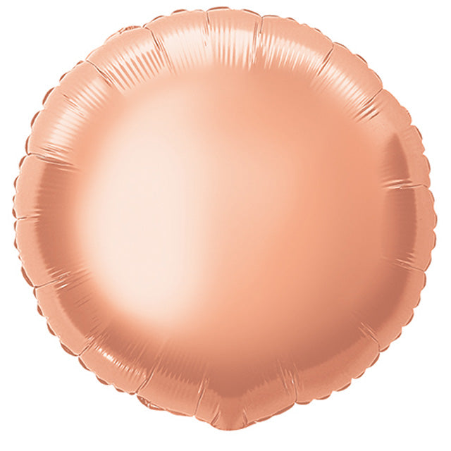 Rose Gold Round Foil Balloon