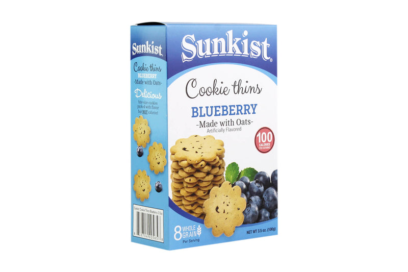 Sunkist Cookie Tins Blueberry