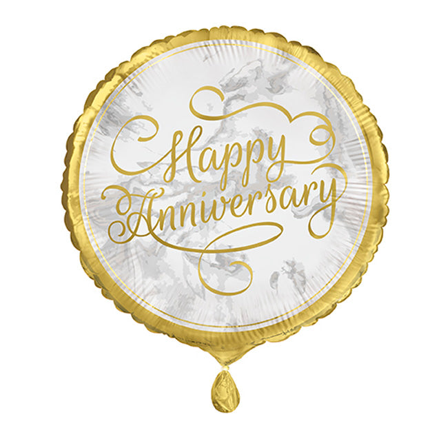 Gold Anniversary Foil Balloon 1