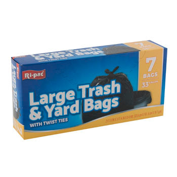 Black Trash Bags