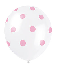 Lovely Pink Dots Balloons