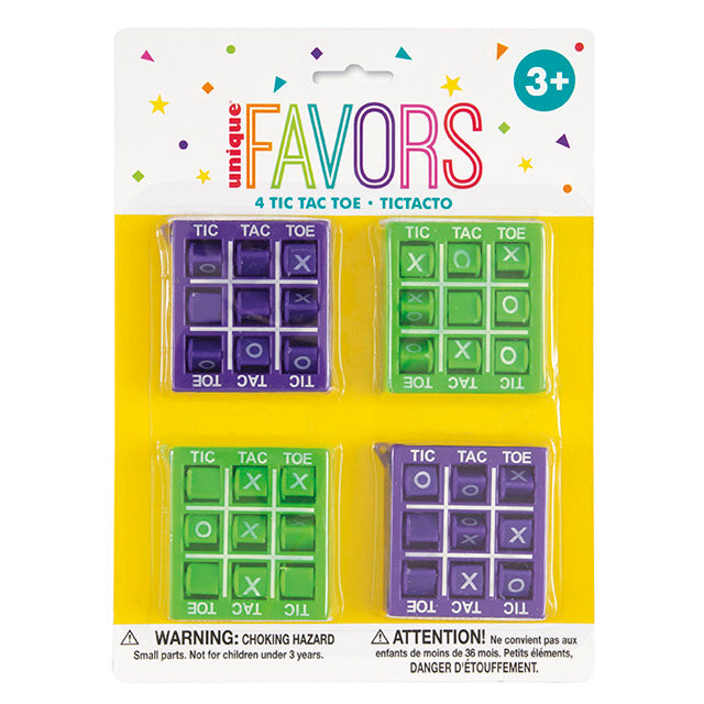 Tic Tac Toe Party Favor