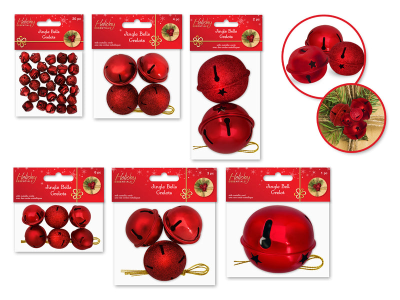 Holiday Craft Red Medley Jingle Bells Essential