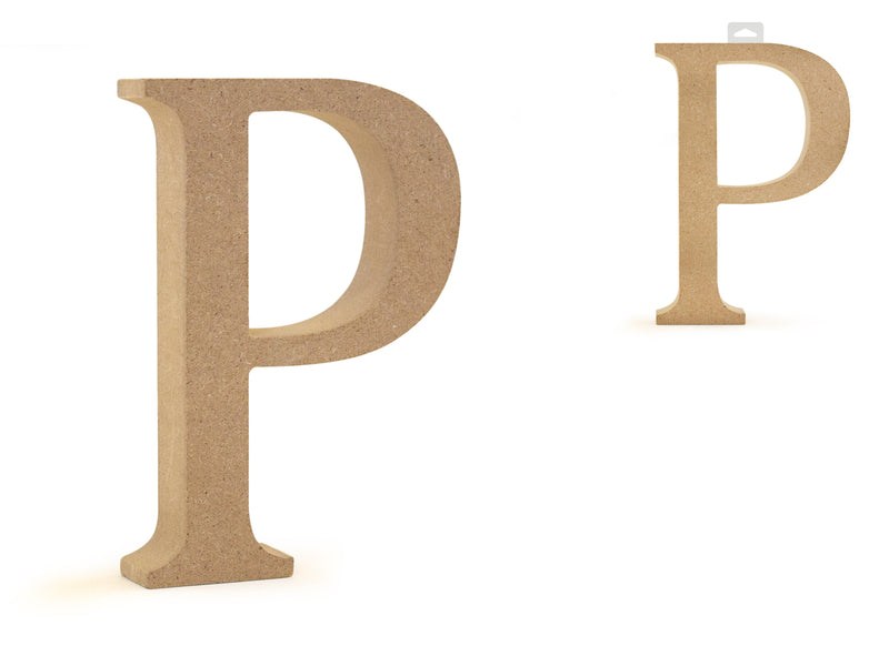 Wood Letters P