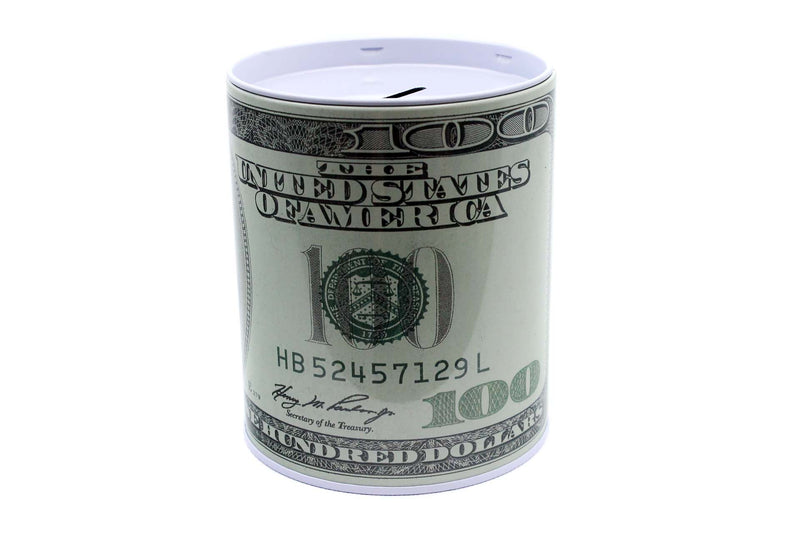 Money Tin With Removable Lid