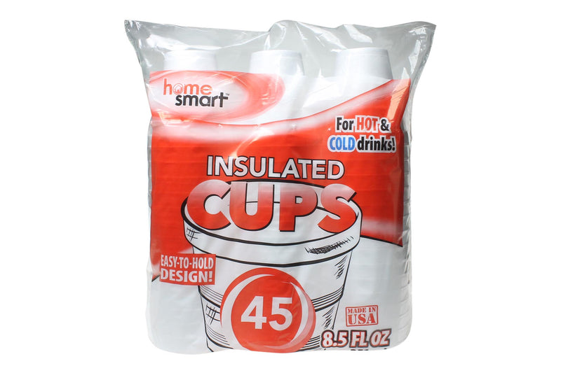 Foam Cups 45 Pack