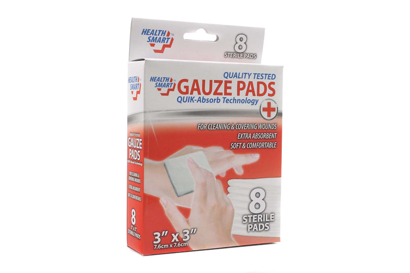 Sterile Gauze Pads 8 Pack Small