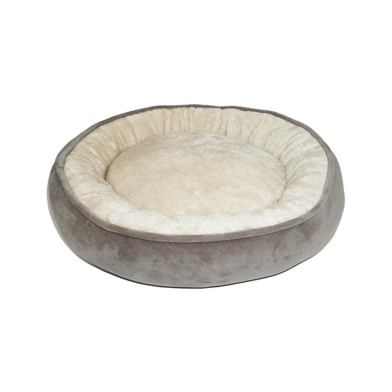 Fleece Grey Pet Bed Small