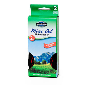 Outdoor Fresh Mini Gel Air Freshner 2 Pack