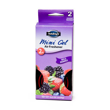 Wild Berries Mini Gel Air Freshner 2 Pack