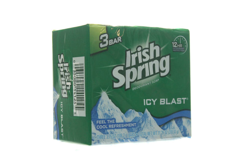 Irish Spring Ice Blast Bar Soap 3 Pack