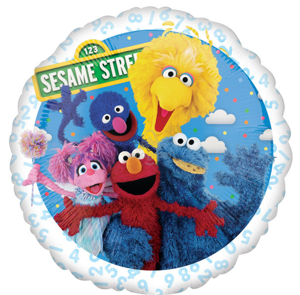 18"A Sesame Street Pkg