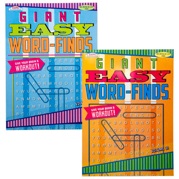 Giant Easy Word Finds