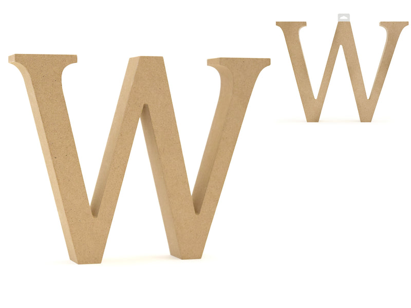 Wood Letters W