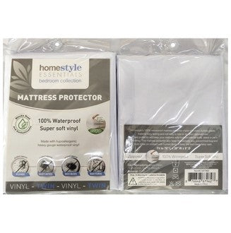 Zippered Mattress Cover For Twin Size