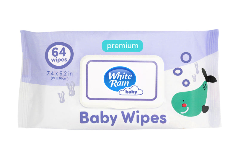 White Rain Baby Wipes Premium