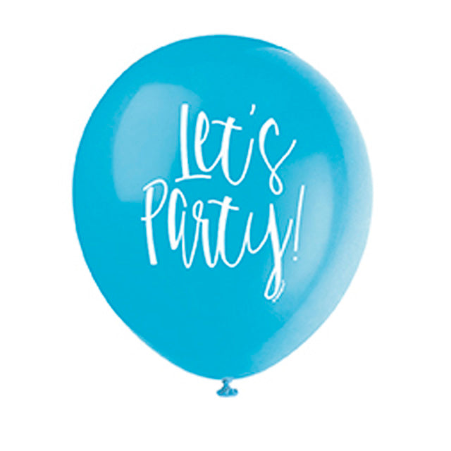 Lets Party Latex Balloons