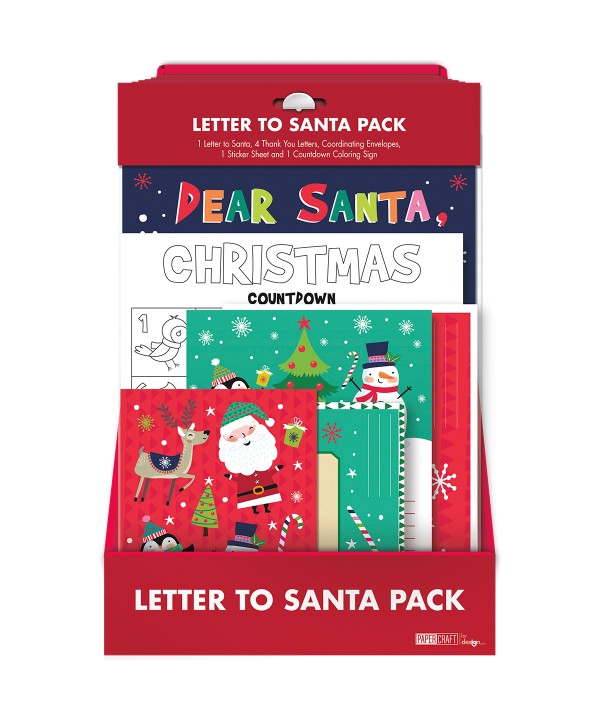 Holiday Letter To Santa Activity Set