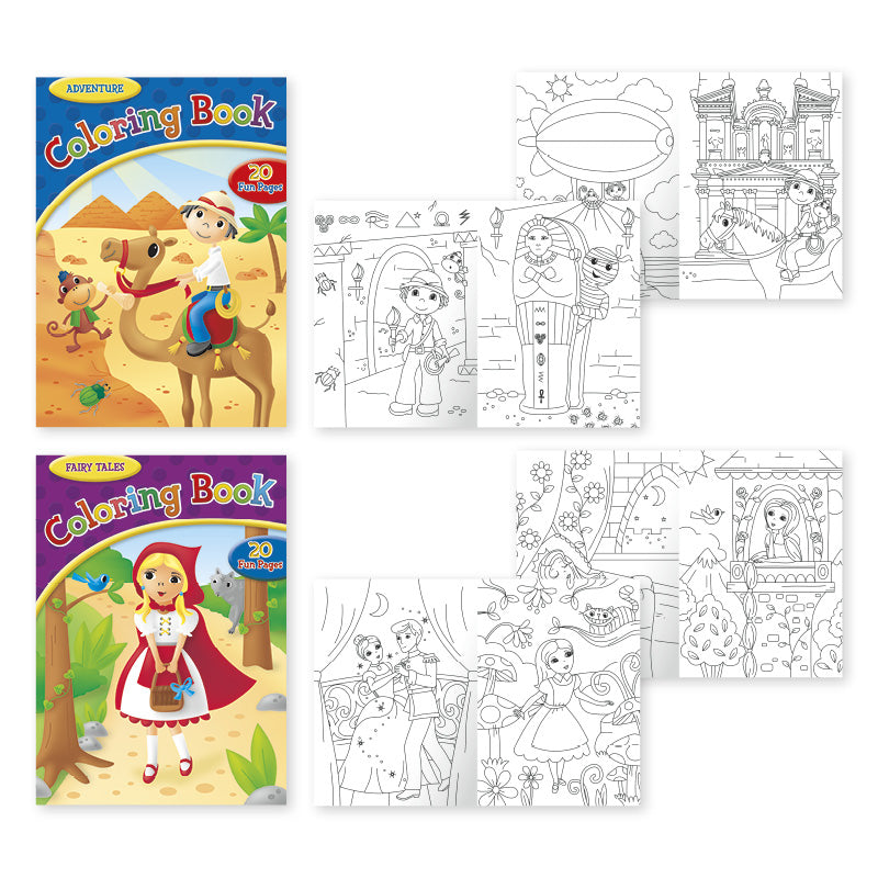 Fairy Tales Coloring Book