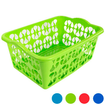 Bright Color Rectangular Laundry Basket