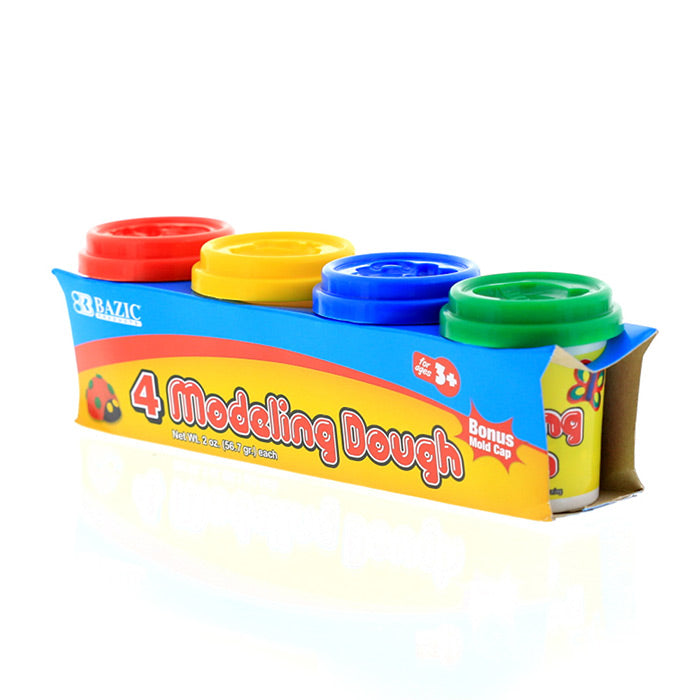 Bazic Multi Color Modeling Dough 4 Pack