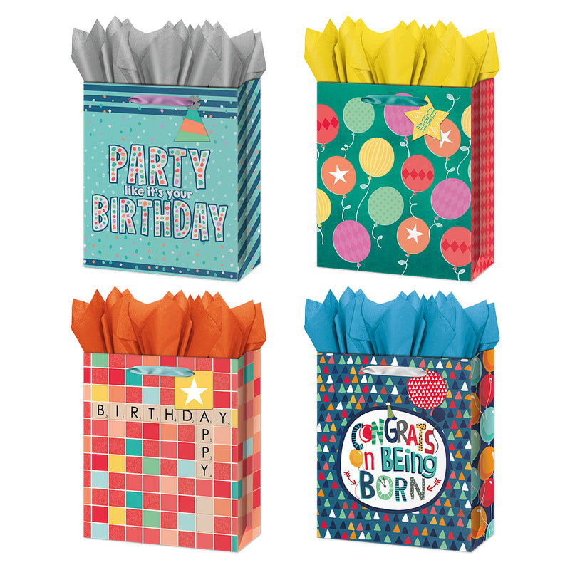 Large Birthday Party Gift Bags